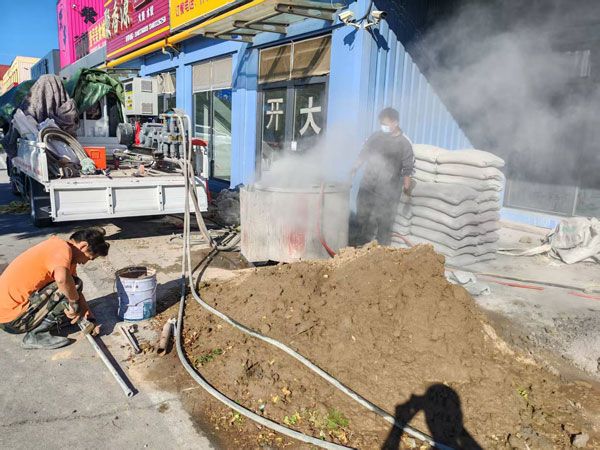 察哈尔右翼后顶管注浆加固